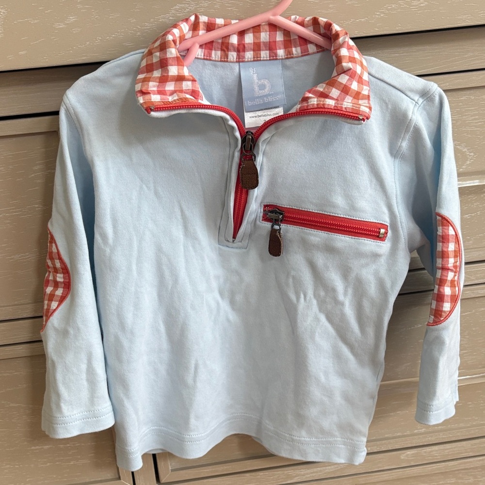 Bella Bliss Elbow Patch Pullover
